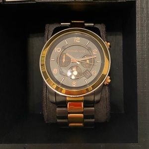 MICHAEL KORS Chronograph Quartz Gunmetal Dial